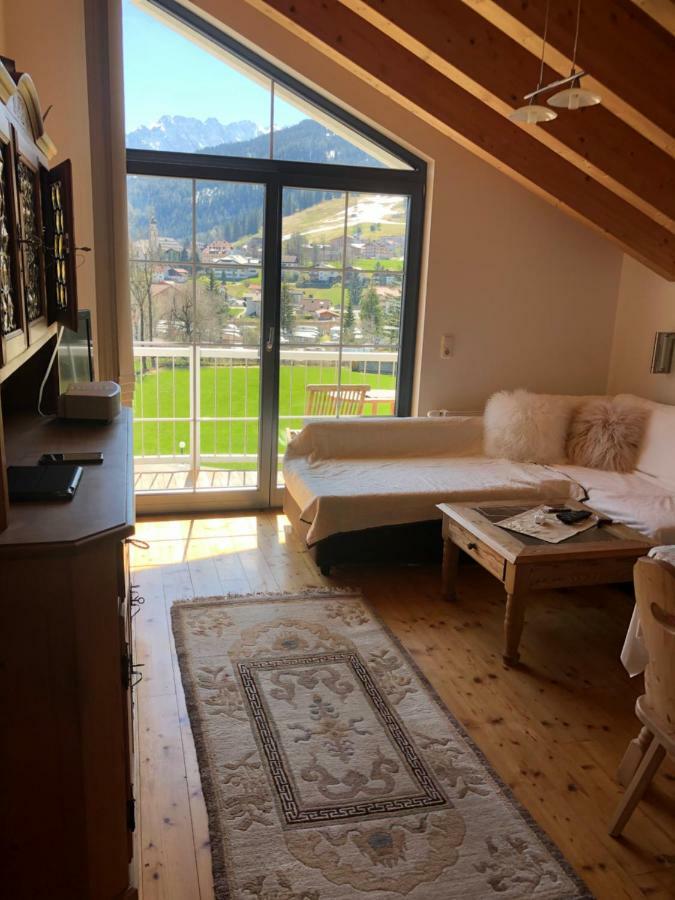 Appartement Panoramablick à Lermoos Extérieur photo