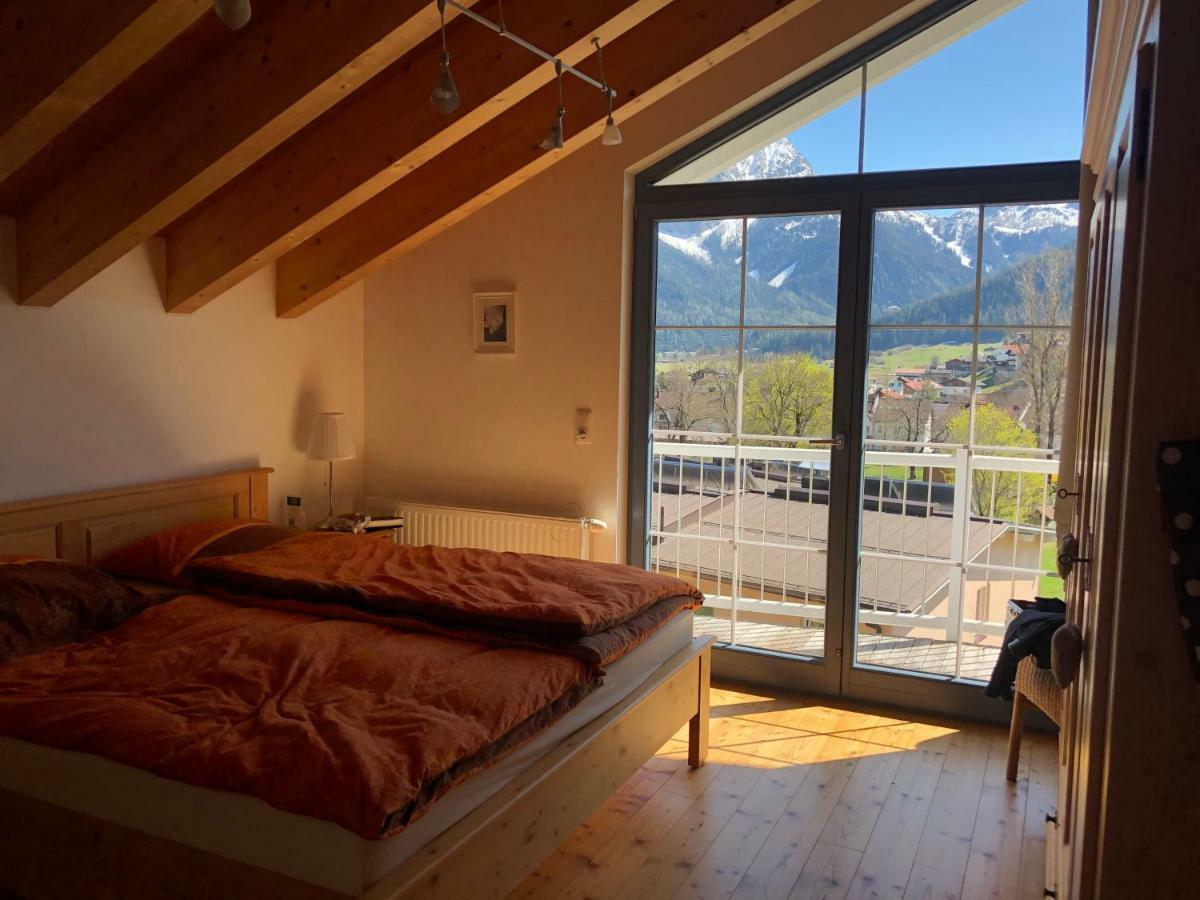 Appartement Panoramablick à Lermoos Extérieur photo